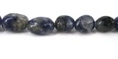 Sodalite nugget Polished 10x8mm beads per strand 36Beads-beads incl pearls-Beadthemup