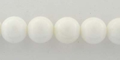 White Shell 12mm Round beads per strand 35 Beads-beads incl pearls-Beadthemup