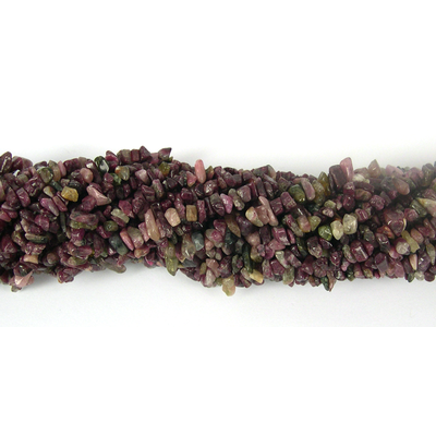 Gemstone Chip Pink Tourmanline 90cm