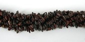 Gemstone Chip Tiger Eye 90cm strand-beads incl pearls-Beadthemup