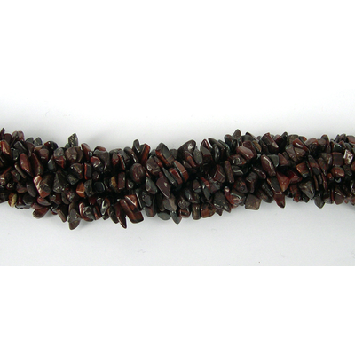 Gemstone Chip Tiger Eye 90cm strand