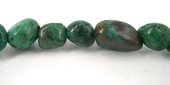 African Turquoise nugget Polished 10x8mm strand 38 beads-beads incl pearls-Beadthemup