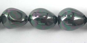 Shell Based Pearl Baroque 16x20mm beads per strand 20-beads incl pearls-Beadthemup