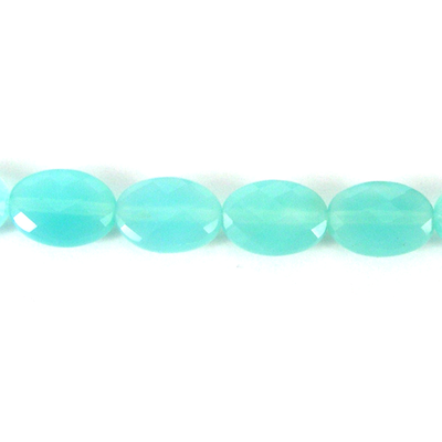 Chalcedony 7x9mm Faceted Oval EACH bead
