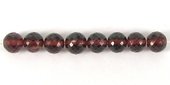 Garnet AAA+ 6mm Faceted Round bead-beads incl pearls-Beadthemup