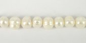 Fresh Water Pearl 13mm Potato 2.5mm hole EACH BEAD-beads incl pearls-Beadthemup
