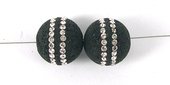 Lava W/Swarovski 14mm bead-beads incl pearls-Beadthemup