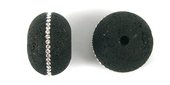 Lava W/ Swarovski 20x30mm rondel Bead-beads incl pearls-Beadthemup