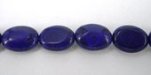 Howlite Dyed Oval Flat 14x10mm Purple/29b-beads incl pearls-Beadthemup