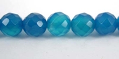 Agate Dyed Faceted Round 6mm beads per strand 68Beads Blue-beads incl pearls-Beadthemup