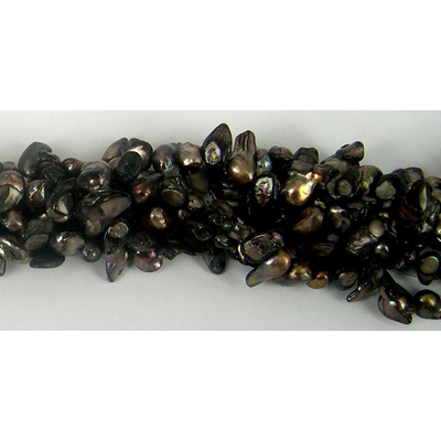 Fresh Water Pearl Blister 13-15mm Chocolate strand