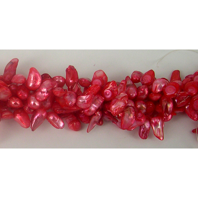 Fresh Water Pearl Blister 13-15mm Coral strand