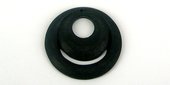 Black Stone pendant Circle 50mm-beads incl pearls-Beadthemup