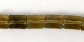 Whisky Quartz 6x8mm Faceted Tile bead-beads incl pearls-Beadthemup
