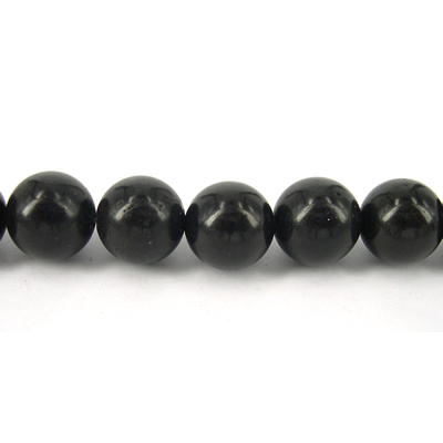 Howlite Dyed Round 10mm Black beads per strand 41Beads