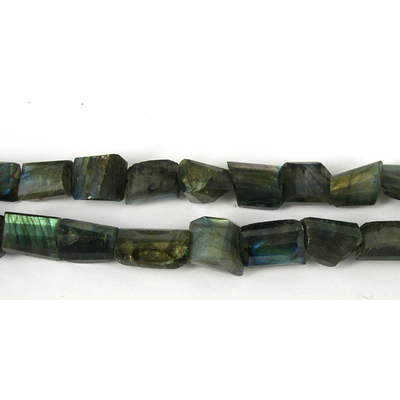 Labradorite 7-14mm Faceted nugget app.29Beads