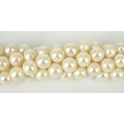 Fresh Water Pearl 11.5-12.5 Nearly Round White/3