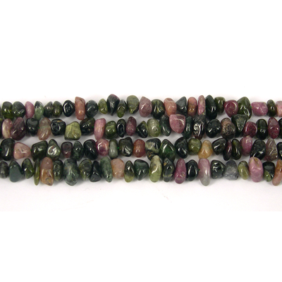 Tourmaline Chip approx 8mm 40cm strand A- Q