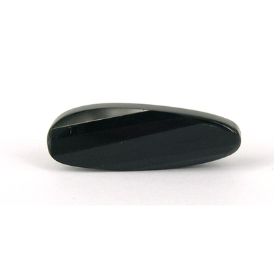 Black Agate 10x30x6mm Fac Twist Pair