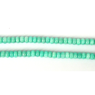Amazonite Peru Polished Rondel 8x5mm beads per strand 79Bead