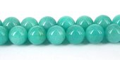 Amazonite Peru 3A Polished Round 12mm beads per strand 34-gemstone beads-Beadthemup