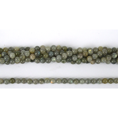 Labradorite Polished Round 6mm beads per strand 64Beads