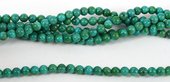 Turquoise Natural Polished Round 6mm beads per strand 65 Beads-beads incl pearls-Beadthemup