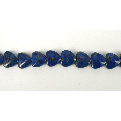 Lapis Polished Heart 15mm EACH BEAD