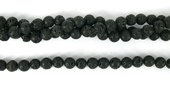 Lava Round 8mm beads per strand 50Beads-beads incl pearls-Beadthemup