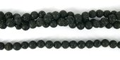 Lava Round 8mm beads per strand 50Beads-beads incl pearls-Beadthemup