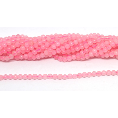 Rose Quartz Polished Round 4mm beads per strand 90 Beads
