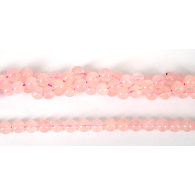 Rose Quartz Polished Round 8mm beads per strand 48 Beads