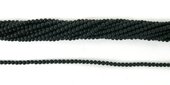 Onyx Matt Polished Round 3mm beads per strand 140Beads-beads incl pearls-Beadthemup