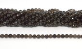 Smokey Quartz Faceted Round 6mm strand 68 Beads-beads incl pearls-Beadthemup