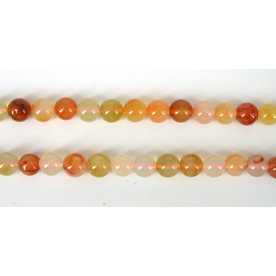 Carnelian Polished Round 10mm beads per strand 41Beads