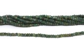 Emerald Dyed Faceted Rondel 3x2mm beads per strand 156Beads-beads incl pearls-Beadthemup