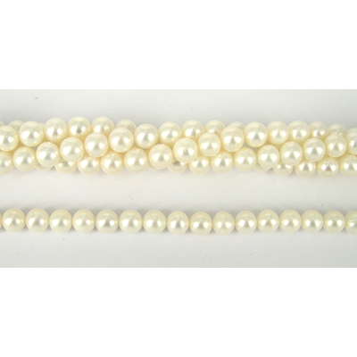Fresh Water Pearl Round 8-9mm beads per strand 51 Pearls
