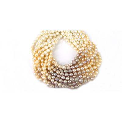 Fresh Water Pearl Rice 8-9mm Natural Colour/41pair