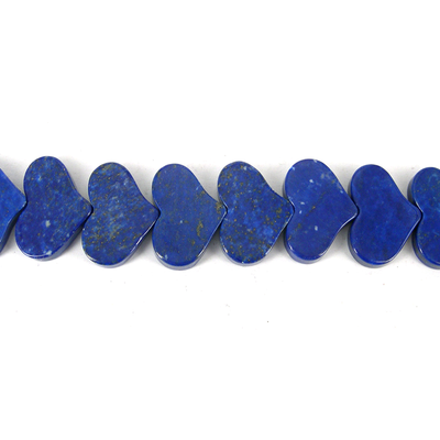 Lapis Flat Heart 20x30mm EACH