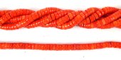 Coral Heshi 8mm Orange beads per strand 115Beads-beads incl pearls-Beadthemup