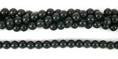 Howlite Dyed Round 10mm Black 40Beads-beads incl pearls-Beadthemup