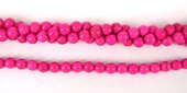 Howlite Dyed Round 8mm Pink beads per strand 49Beads-beads incl pearls-Beadthemup