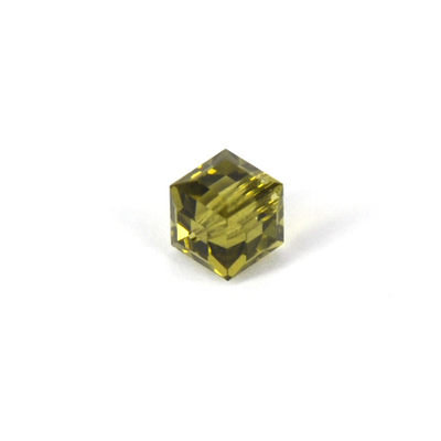 Swarovski 5601 Cube 8mm Khaki 2 pack