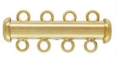 14k Gold filled Clasp 4 strand Slide-findings-Beadthemup