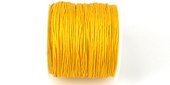 Poly Cord 1mm 50m roll Yellow-poly cord-Beadthemup