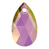 Swarovski 6106 22mm Crystal Lilac Shadew 2 pack-drop and briolette  beads-Beadthemup