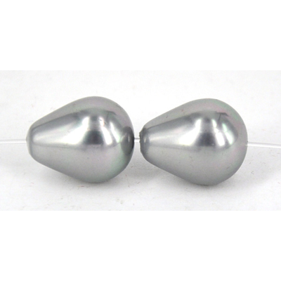 Shell Based Pearl 12x14mm Grey PAIR