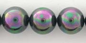 Shell Based Pearl 20mm Dark Grey each-beads incl pearls-Beadthemup