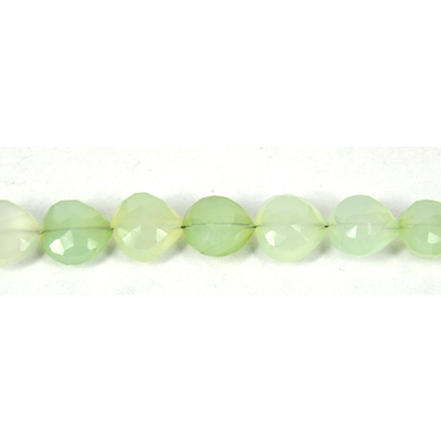 Chalcedony Mint Faceted  Teardrop 10mm each