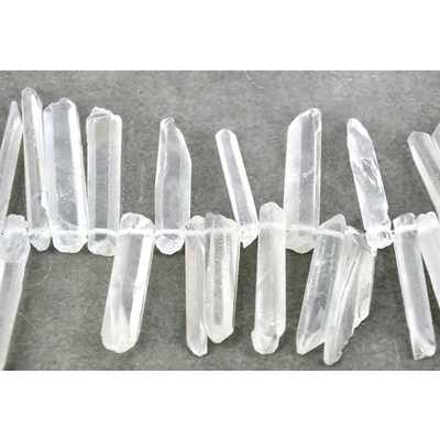 Clear quartz stcks t/drill